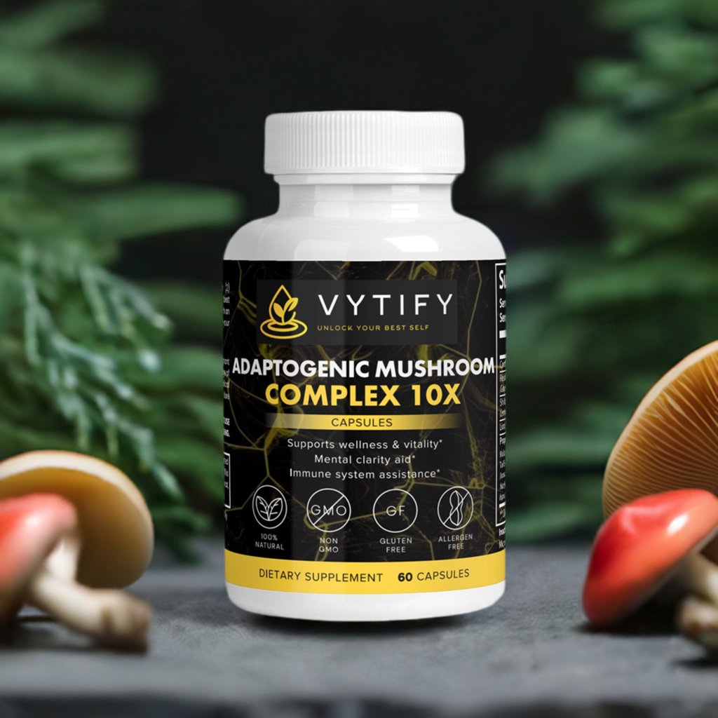 Adaptogenic Mushroom Complex 10X - Vytify