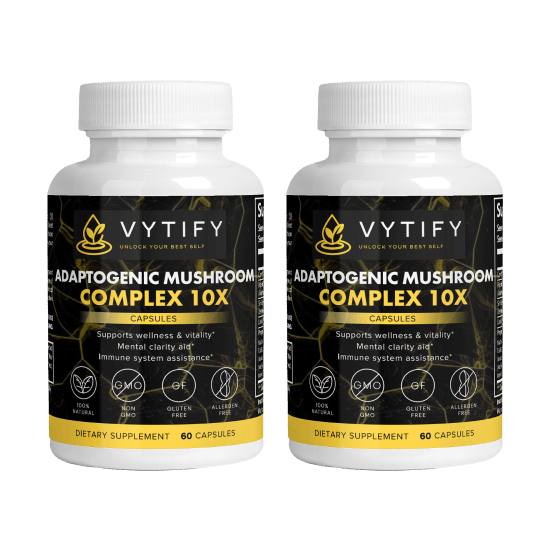 Adaptogenic Mushroom Complex 10X - Vytify