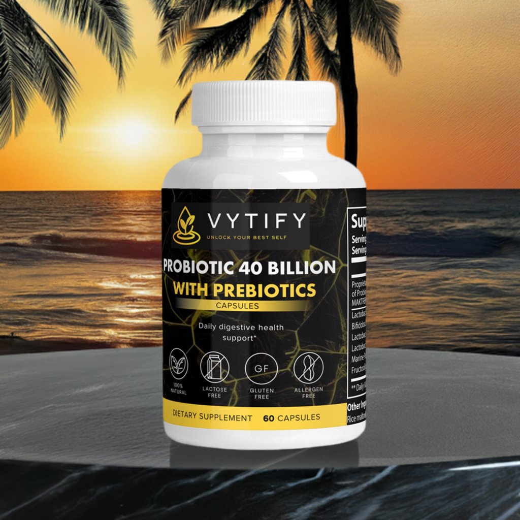 Probiotic 40 Billion with Prebiotics - Vytify