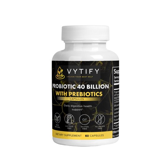 Probiotic 40 Billion with Prebiotics - Vytify